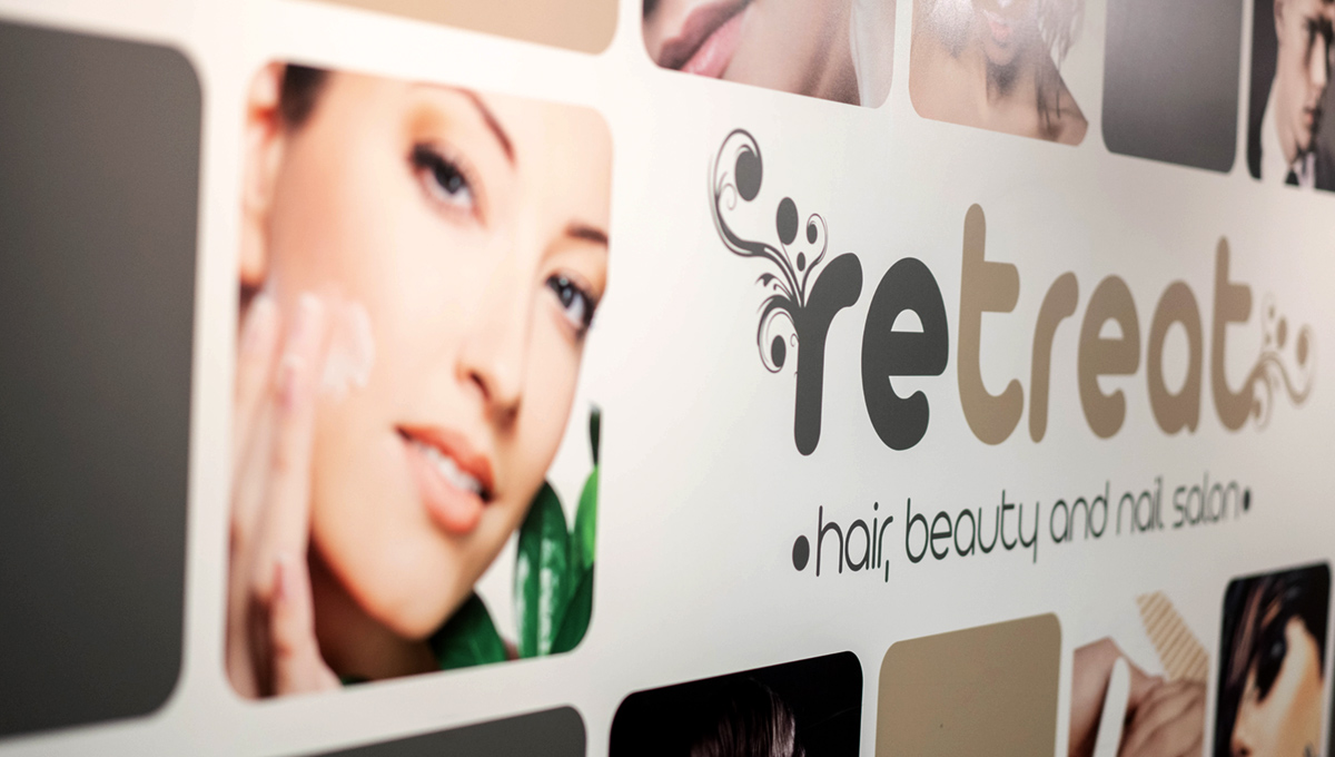 Beauty salon sign